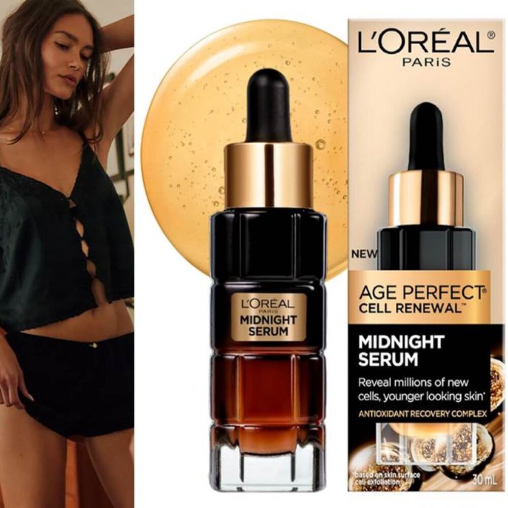 L'Oreal Paris Age Perfect Midnight Serum (1 oz) NIB
